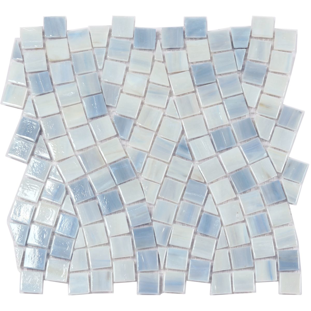 Hot Melt Glass Mosaic Design Pattern Pave